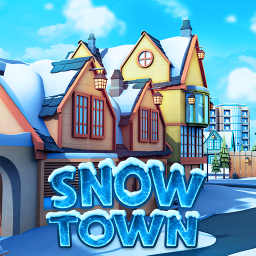 Android Snow Town: Buz K�y� D�nyas� ikonu