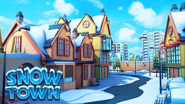 Snow Town: Buz Köyü Dünyası Resimleri