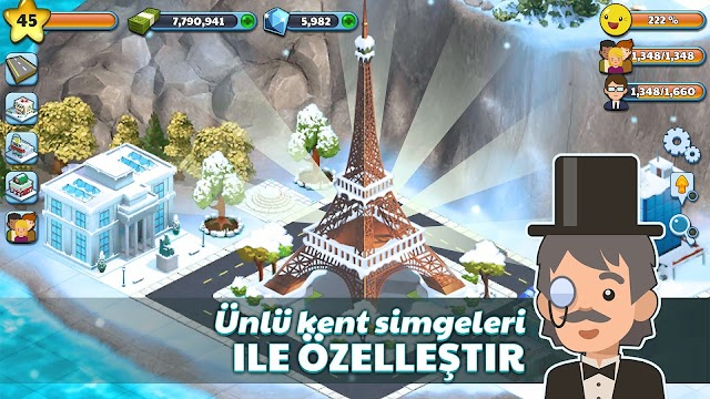 Snow Town: Buz Köyü Dünyası Resimleri