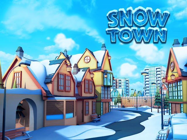 Snow Town: Buz Köyü Dünyası Resimleri