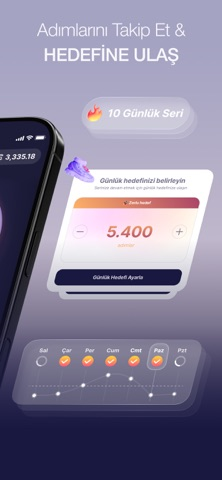 Sweatcoin Ad�m Sayar Pedometre Resimleri