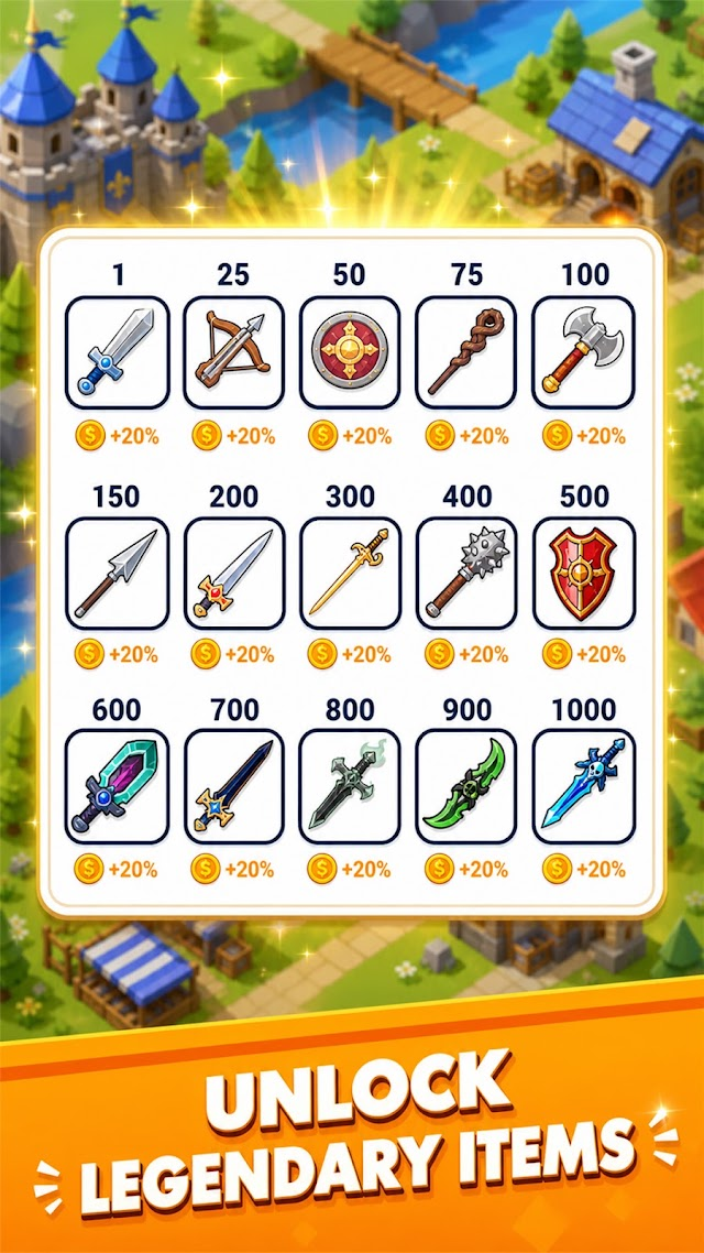 Idle Medieval Town - Tycoon Resimleri