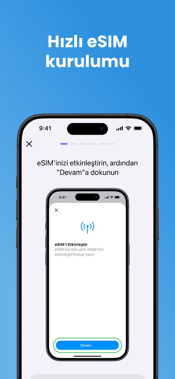 eSim Mobile Travel: e Sim App Resimleri