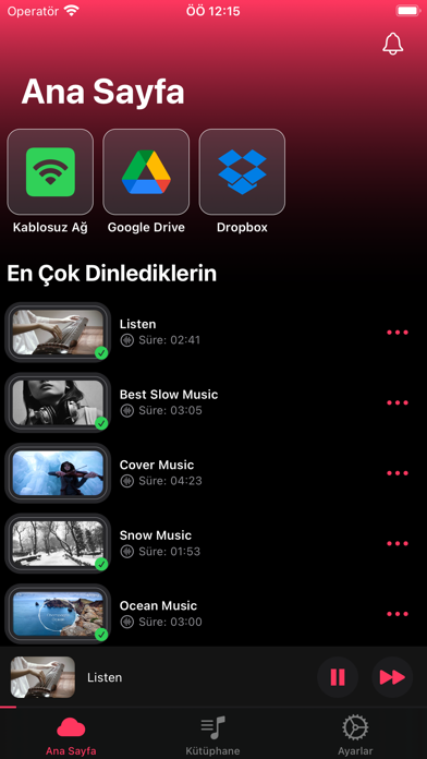 Cloud Music Drive Resimleri