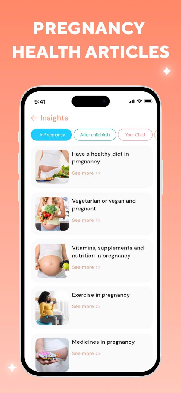 Baby Journey - Pregnancy Track Resimleri