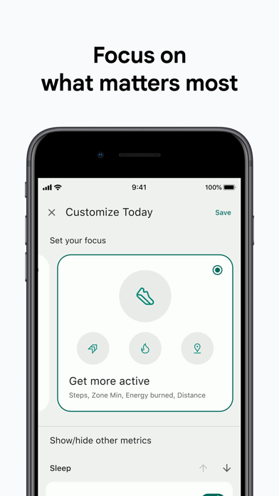 Google Health (Fitbit) Resimleri