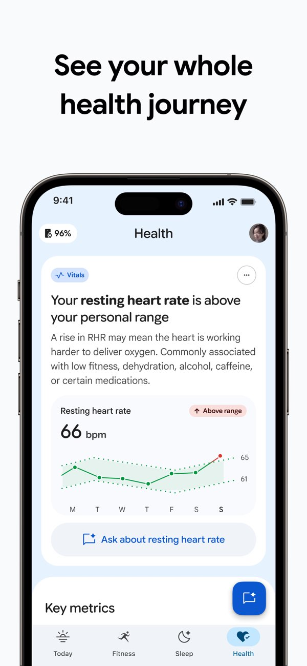 Google Health (Fitbit) Resimleri