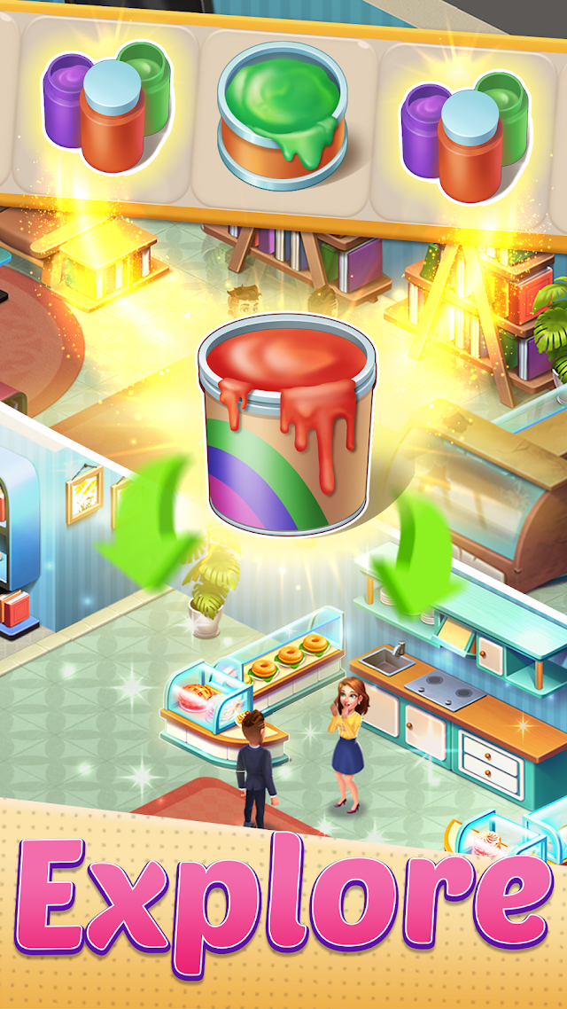 Merge City - Decor Mansion Resimleri