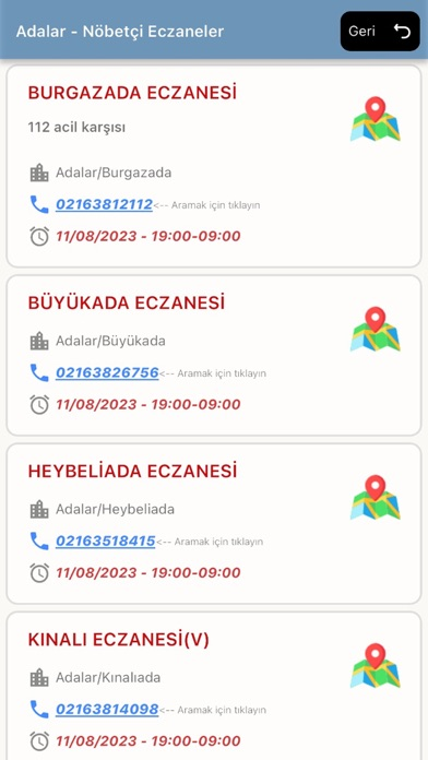 Nöbetçi Eczaneler - İEO Resimleri