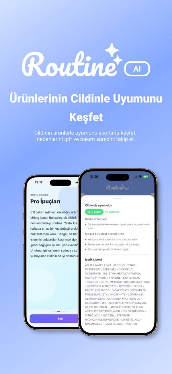 Routine AI: Akıllı Cilt Bakımı Resimleri