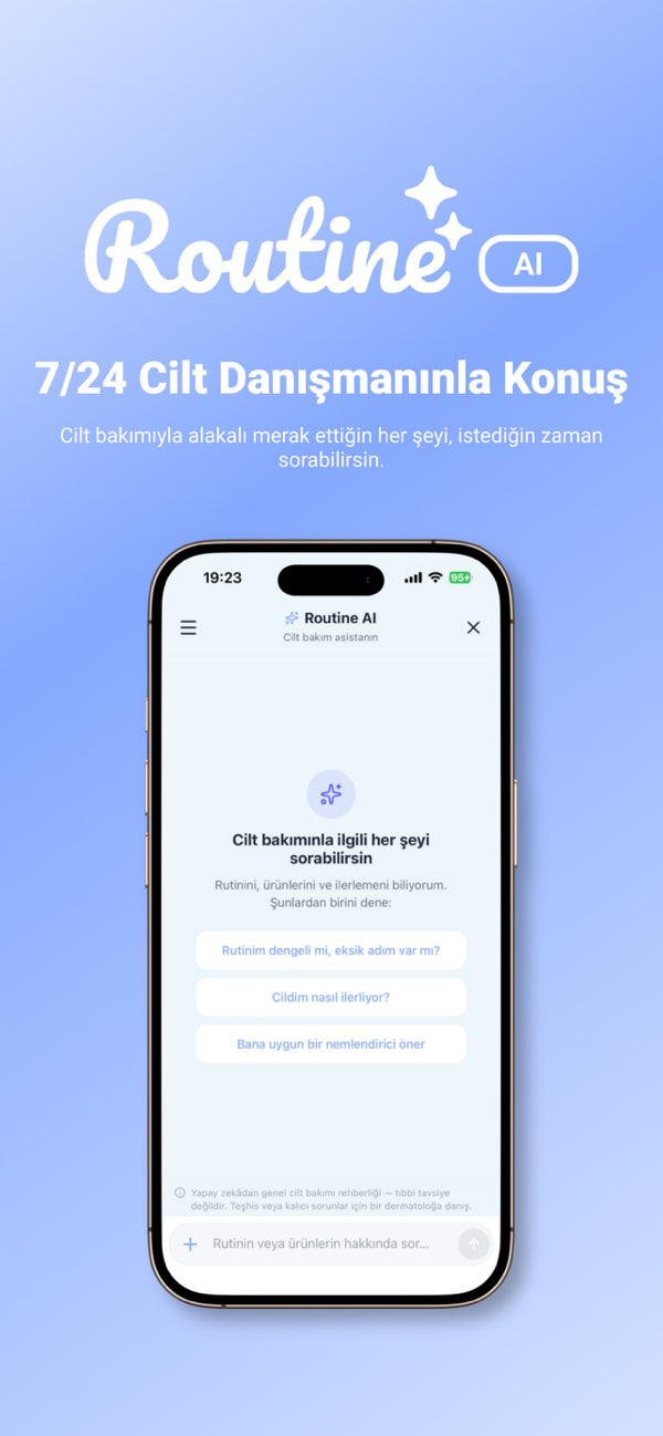 Routine AI: Akıllı Cilt Bakımı Resimleri