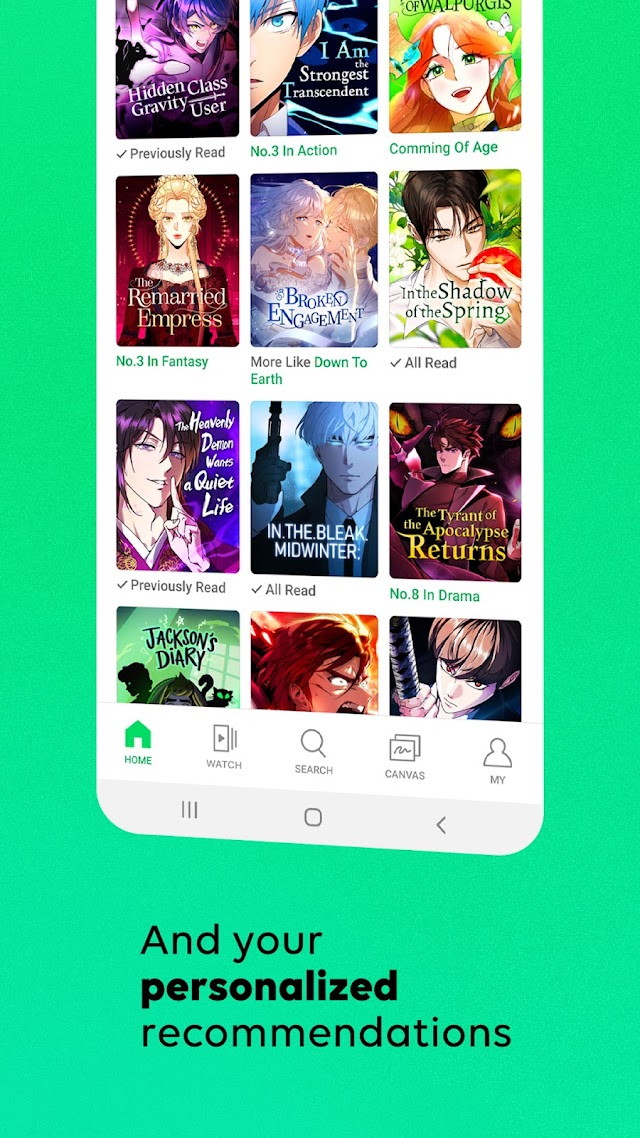 WEBTOON: Manga, Comics, Manhwa Resimleri