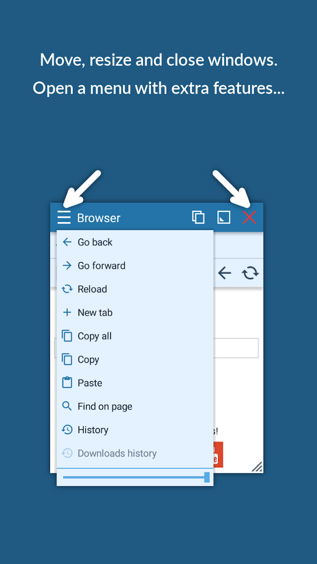 Floating Apps (multitasking) Resimleri