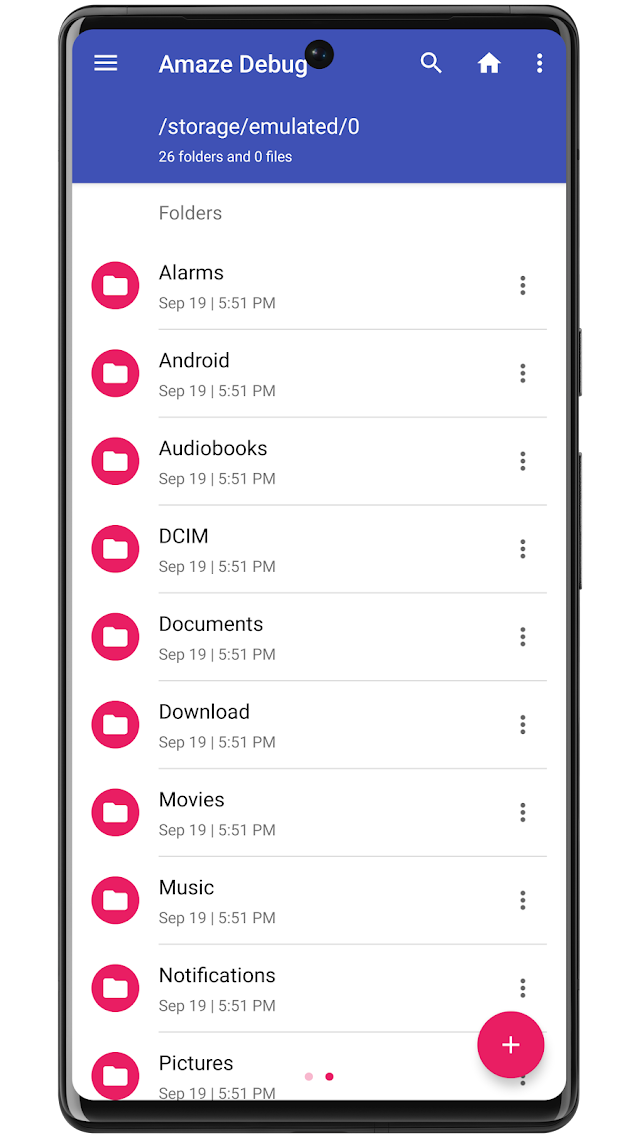 Amaze File Manager Resimleri