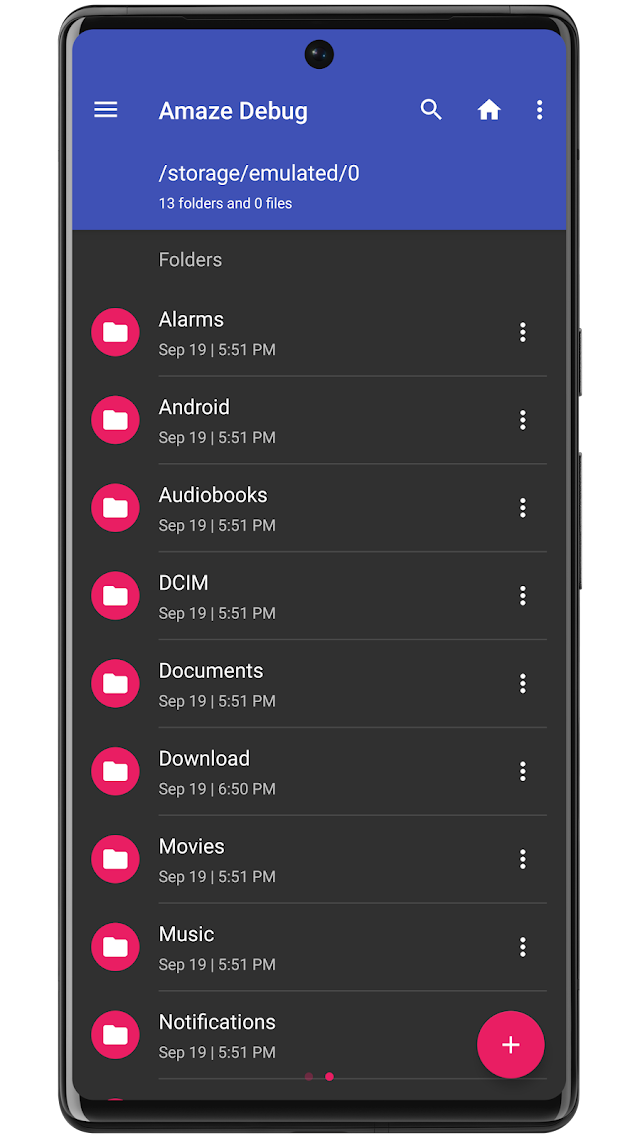 Amaze File Manager Resimleri