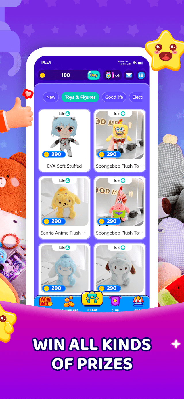 Claw Eden - Real Claw Machine Resimleri