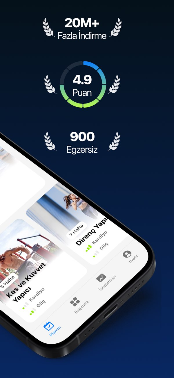 Fitify: Evde egzersiz programı Resimleri