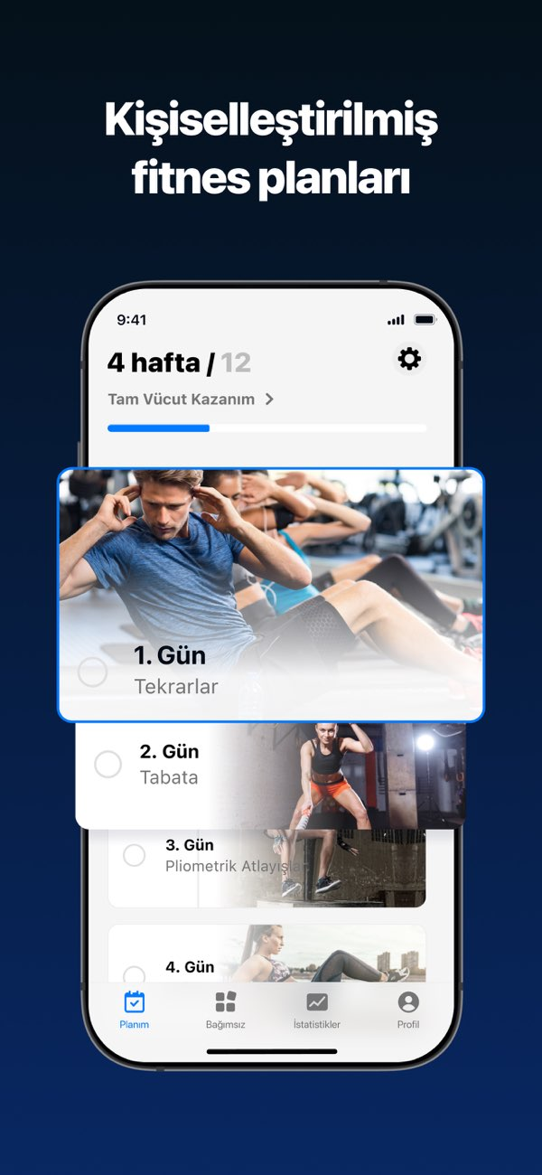 Fitify: Evde egzersiz programı Resimleri