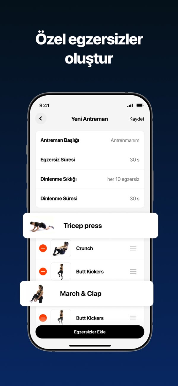 Fitify: Evde egzersiz programı Resimleri