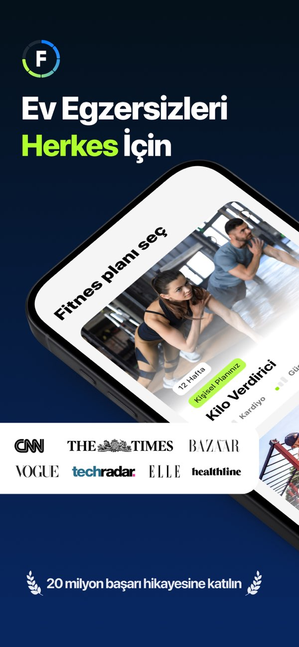 Fitify: Evde egzersiz programı Resimleri