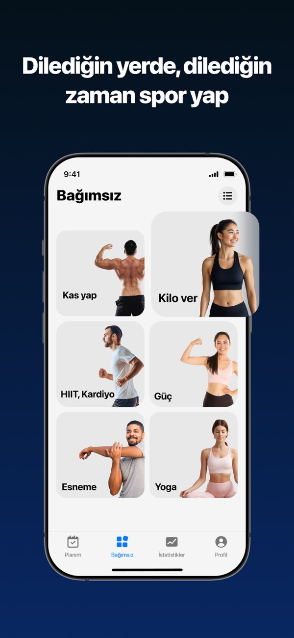Fitify: Evde egzersiz programı Resimleri