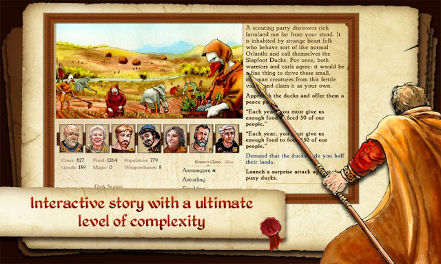 King of Dragon Pass: Text RPG Resimleri