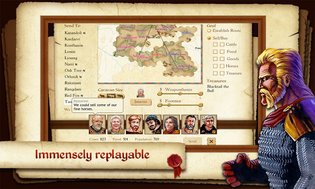 King of Dragon Pass: Text RPG Resimleri