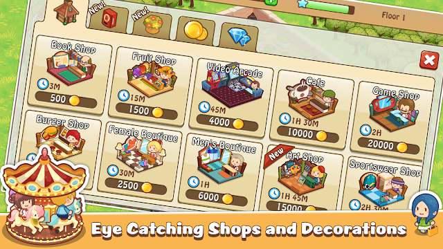 Happy Mall Story: Sim Game Resimleri