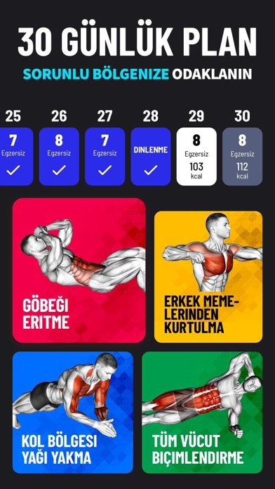 Erkekler için Evde Kilo Verme Resimleri