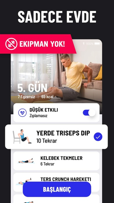 Erkekler için Evde Kilo Verme Resimleri