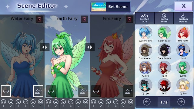 Gacha Story - VN Creator Resimleri
