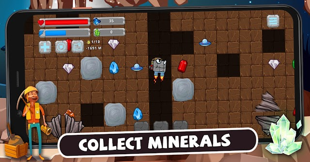 Digger Machine: find minerals Resimleri