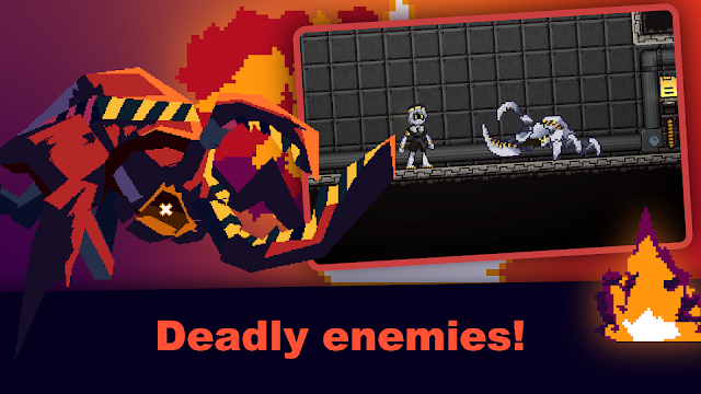Murder Drones Endless Way 2D Resimleri