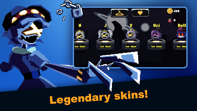 Murder Drones Endless Way 2D Resimleri