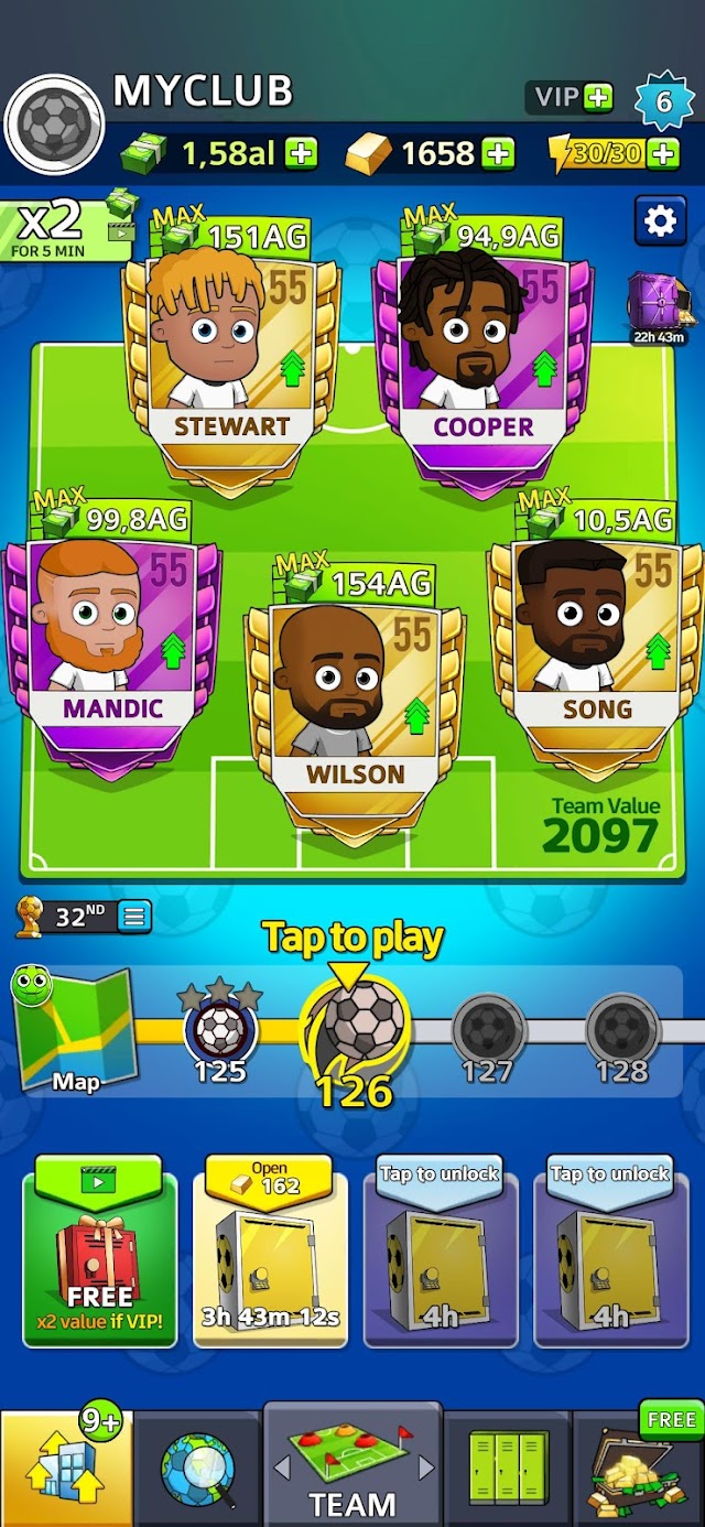 Idle Soccer Story - Futbol RPG Resimleri