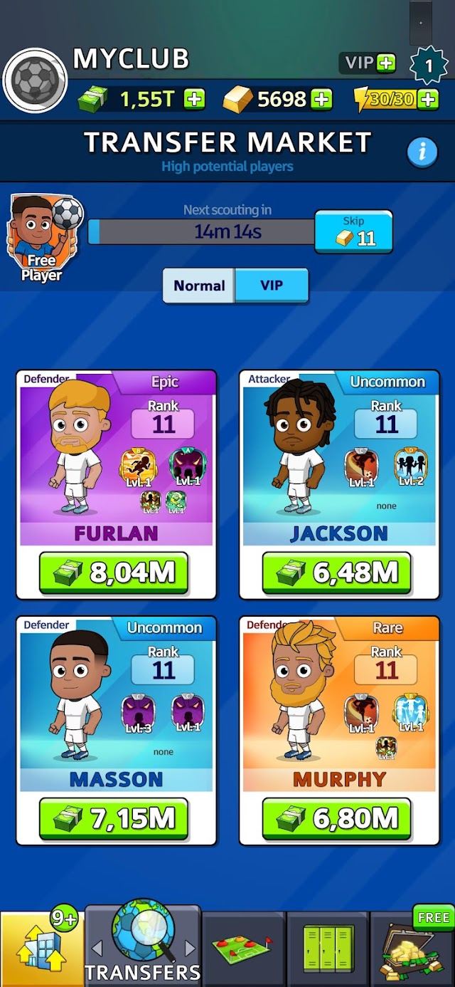 Idle Soccer Story - Futbol RPG Resimleri