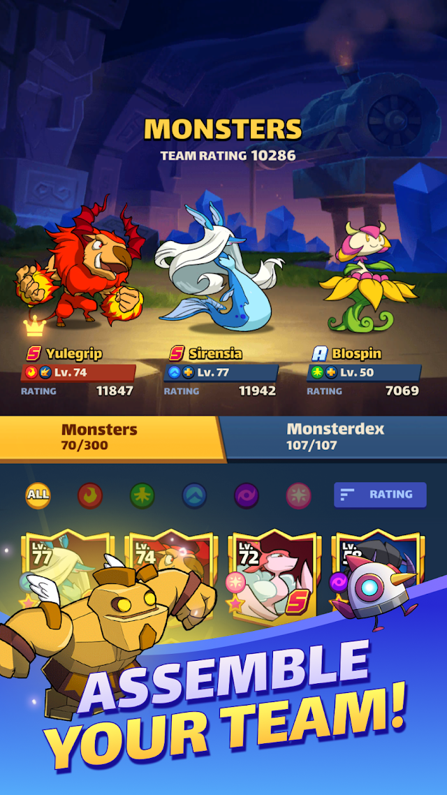 Mana Monsters: Epic Puzzle RPG Resimleri