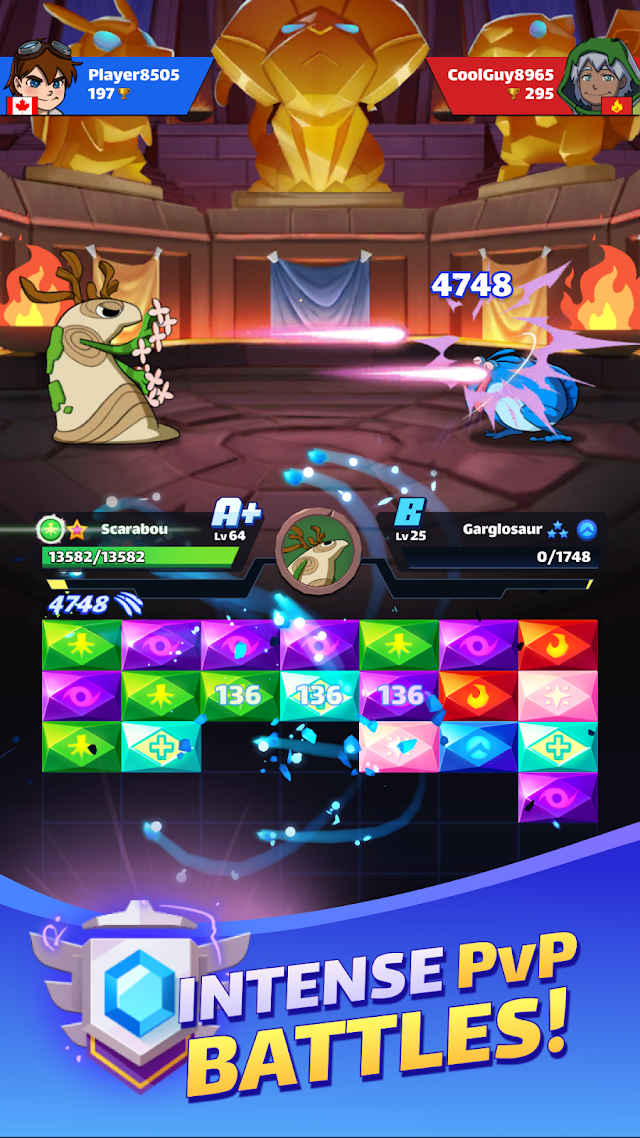 Mana Monsters: Epic Puzzle RPG Resimleri