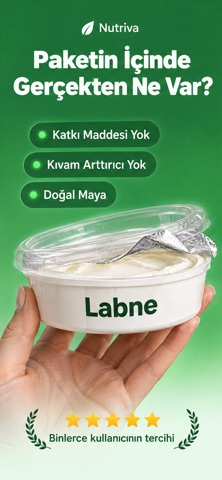 Nutriva: Gıda Tarayıcı Resimleri