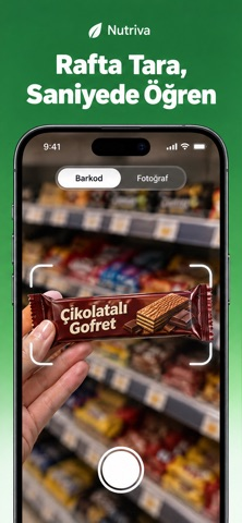 Nutriva: Gıda Tarayıcı Resimleri