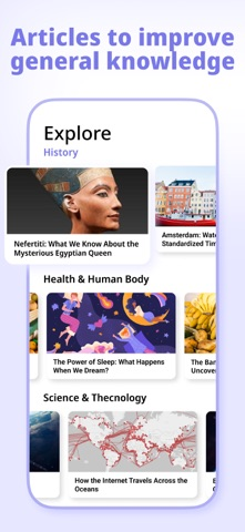 Nerdish: General Knowledge App Resimleri