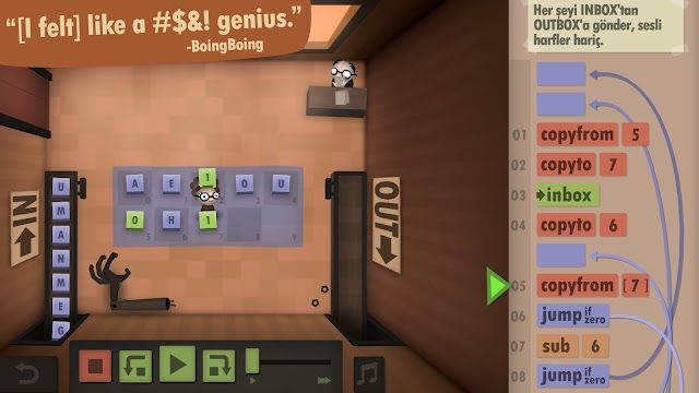Human Resource Machine Resimleri