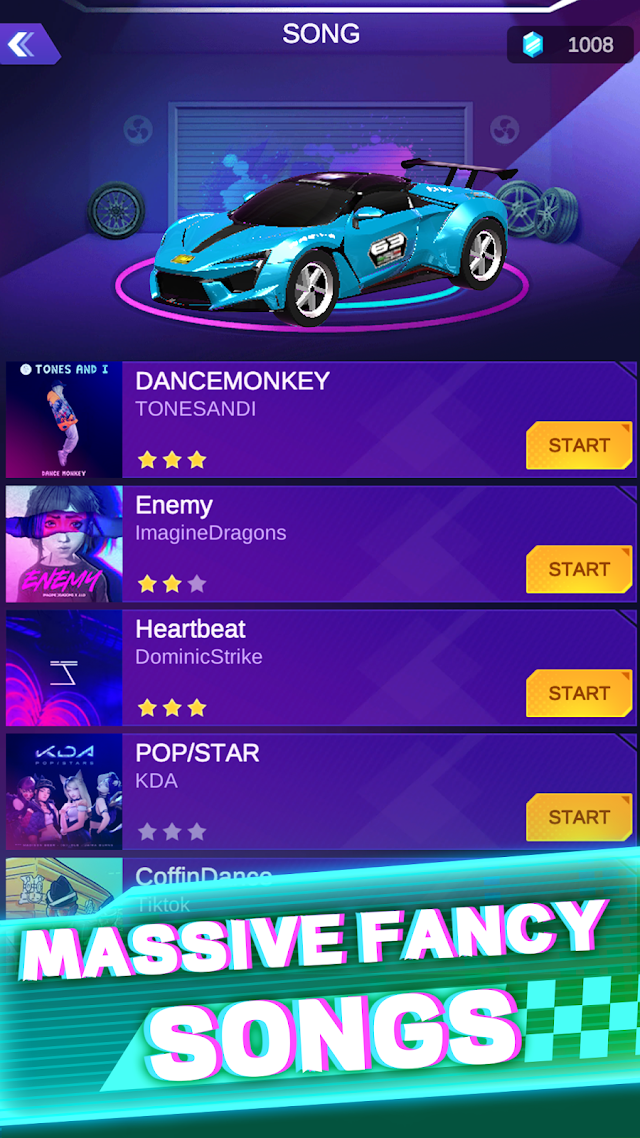 Music Racer : Beat Racing GT Resimleri