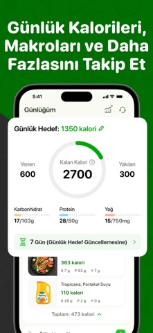 Calo: AI Kalori Sayacı Resimleri