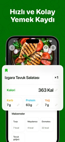 Calo: AI Kalori Sayacı Resimleri