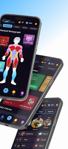 Liftoff - Ranked Gym Workouts Resimleri