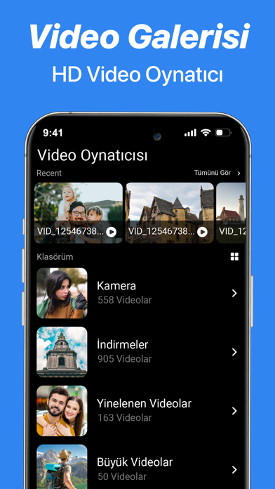 Video Oynatıcı - HD Oynatıcı Resimleri