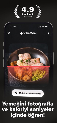 VibeMeal: AI Kalori Sayacı Resimleri
