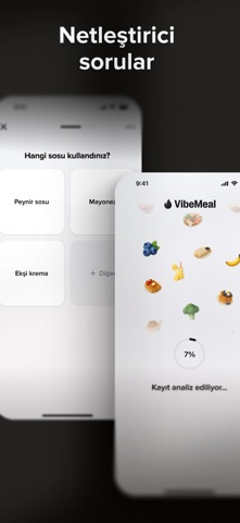 VibeMeal: AI Kalori Sayacı Resimleri
