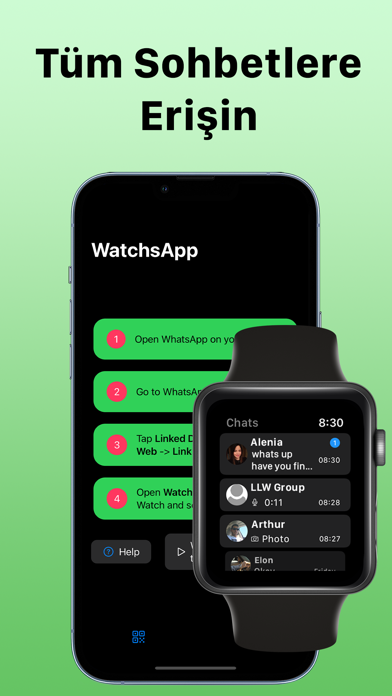 WatchsApp - Chat for Watch Resimleri